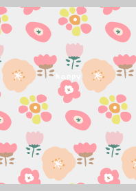 Northern Flowers16 on gray