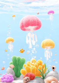 แมงกระพรุน น่ารัก สวยงาม_10