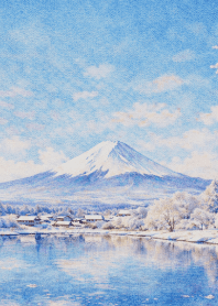 snowy mountain01 black