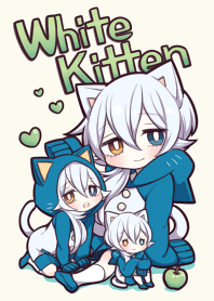 WHITE KITTEN