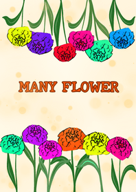 many flower 10 marigold