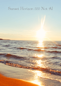 Sunset Horizon 555 Not AI