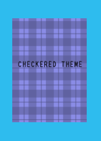 BLUE PURPLE CHECKERED THEMEj-BLUE-GREEN