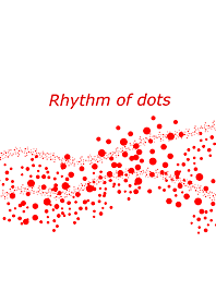 Rhythm of dots 01 red