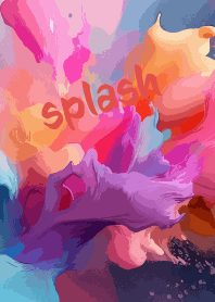 splash on red JP