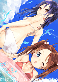 水着の女の子