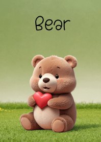 I Love Cute Brown Bear-Theme2