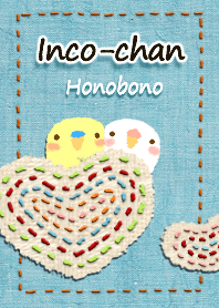 インコちゃん【リネン生地】