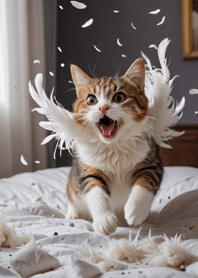 Cat rampage #LFJK023.