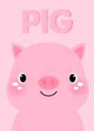 Simple Lovely Pink Pig Theme(jp)