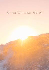 Sunset Water 541 Not AI
