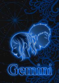 Gemini dengan warna biru