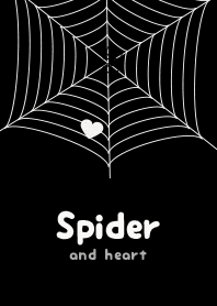 Spider & heart ver_B&W5