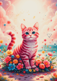 a cat on the beach 06