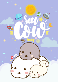 พะยูนตัวน้อย กาแล็กซี่ สีไวโอเลท