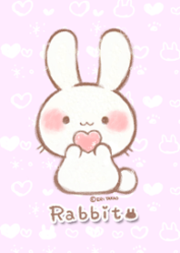 Rabbit  Pink Theme