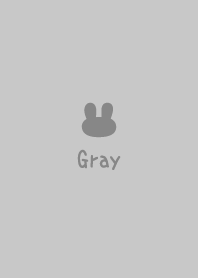 女孩集 -兔子- 暗灰色