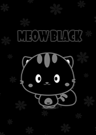 Meow black cat