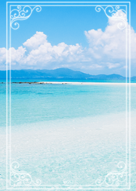 舒緩清澈的海水