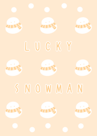 LUCKY SNOWMAN-LIGHT PINKj