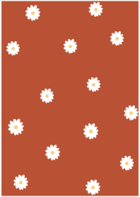 flowers bloom/vintageorange