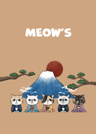meow's new year / burly wood
