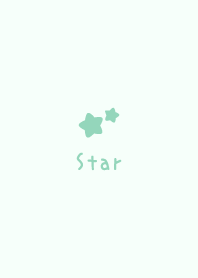 星 [綠色] 簡單