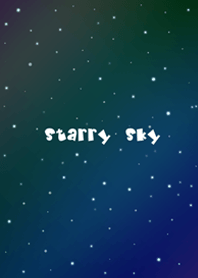 最美麗的彩虹星空