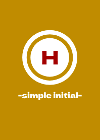 simple initial-H- THEME 91