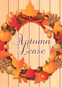 Autumn lease 大人可愛い秋の紅葉リース