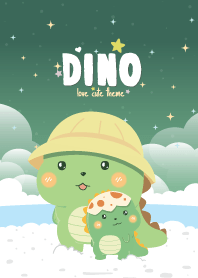 Dinosaur Seaside Green