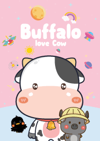 Buffalo&Cow Cutie Galaxy Pink