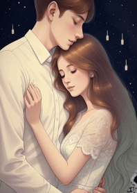 Mountain, Sea, and Moonlit Night B29D36