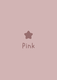 Girls Collection -Star- Dullness Pink