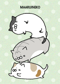 まあるいねこ