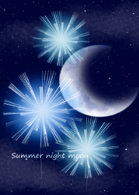 Summer night moon #cool