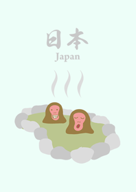 日本猴子泡溫泉
