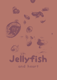 Jellyfish & heart BRN gold