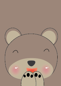 Simple cute bear theme v.4