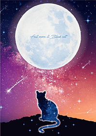 Bring good luck Full moon & Cat 4