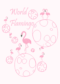 Flamingo Mundo Romântico