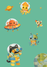 blue green 宇宙は広い01