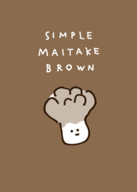 simple Maitake Brown