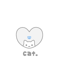 Cat Diamond - White