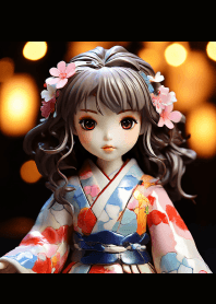 Cartoon doll Japanese