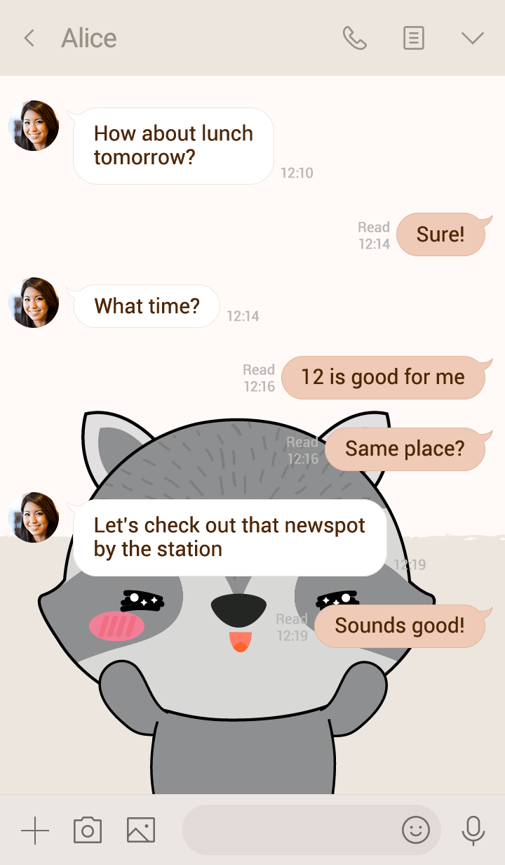 Big Head Raccoon Theme (jp)