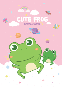 Frog Candy Cotton Pink