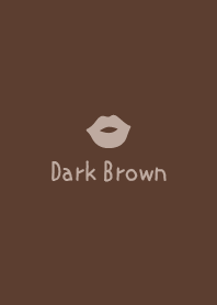 Girls Collection -Lips- Dark Brown