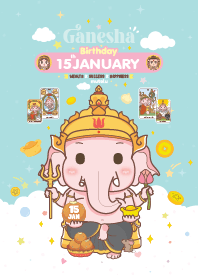 Ganesha x January 15 Birthday