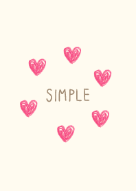 Heart watercolor circle from Japan